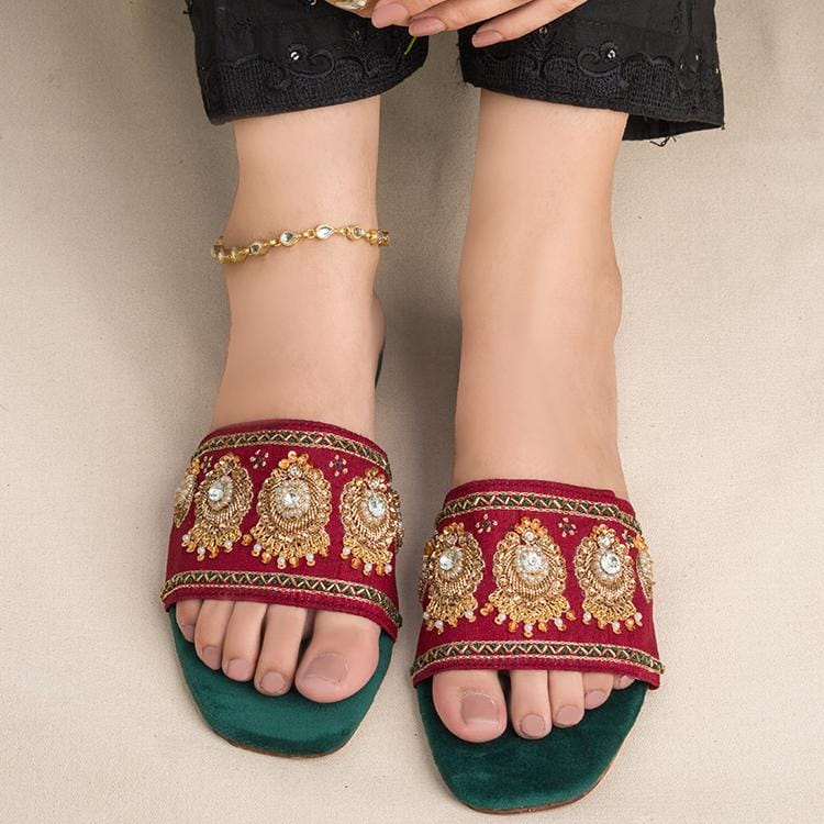 Shahi - Slider-Khussa-kolhapuri-dazzle-by-sarah