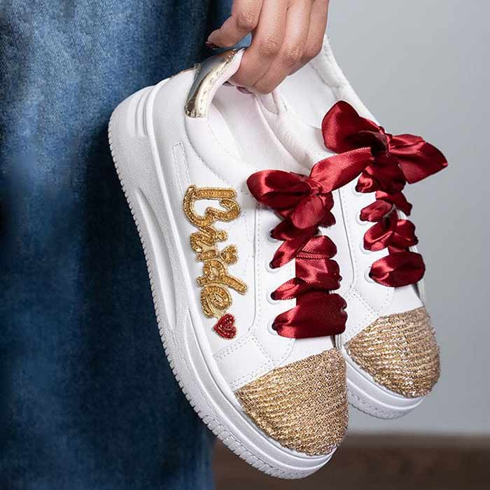 Bride Bride Sneakers-Khussa-kolhapuri-dazzle-by-sarah