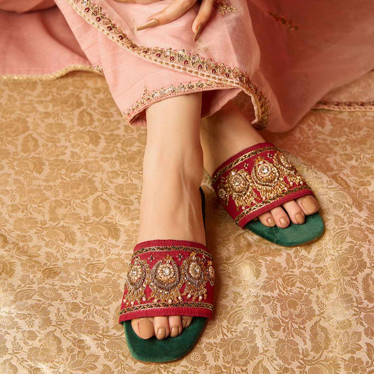 Shahi - Slider-Khussa-kolhapuri-dazzle-by-sarah